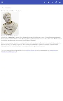 Roman law android App screenshot 3